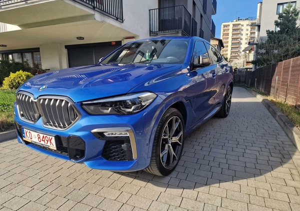 BMW X6 cena 369000 przebieg: 75000, rok produkcji 2019 z Kraków małe 631